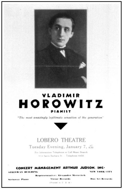 vladimar horowitz