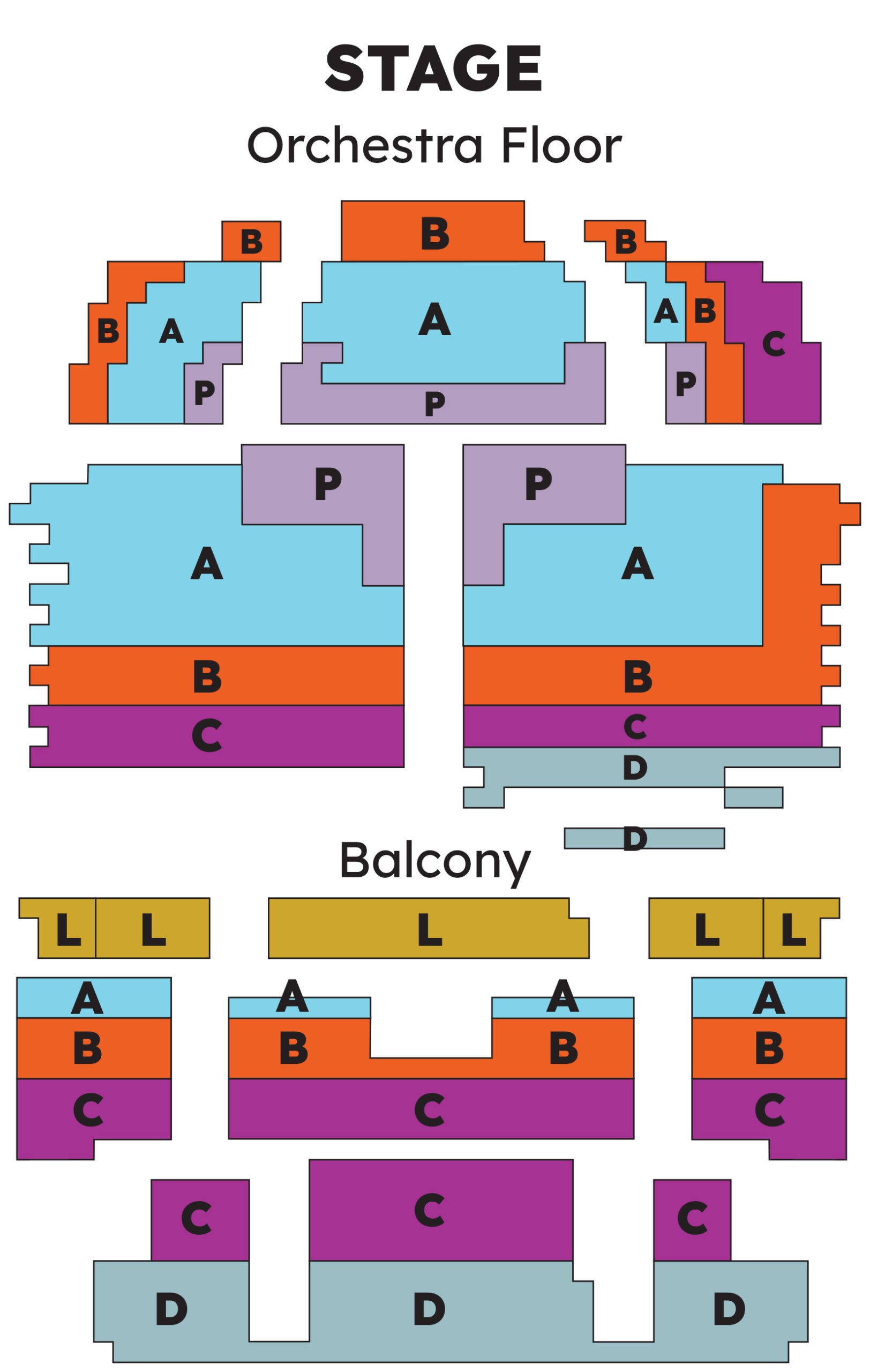 Granada Section Map
